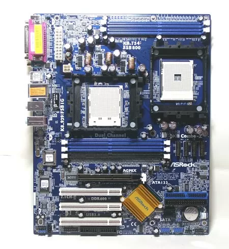 Материнская плата ASRock K8 Combo-Z - конструкция платы