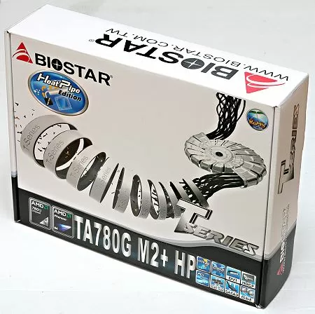 Упаковка материнской платы Biostar TA780g