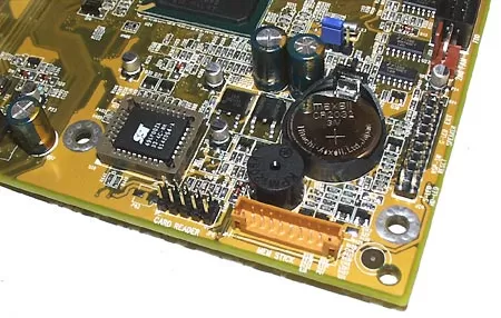 Контакты картридера