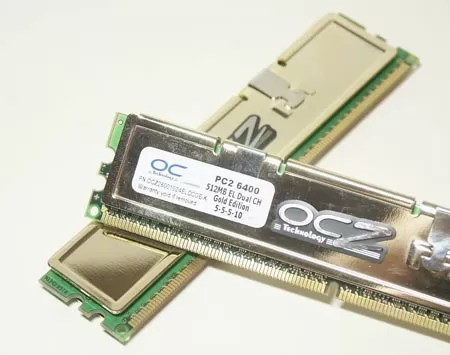 Память OCZ Gold DDR2 PC6400