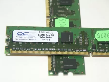 Память OCZ Value DDR2 PC4200