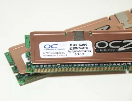 Память OCZ Performance DDR2 PC4200