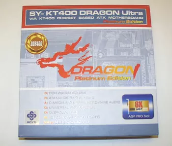 Коробка от SOYO KT-400 DRAGON Ultra