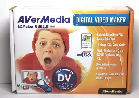 Упаковка AverMedia EZMaker USB 2.0