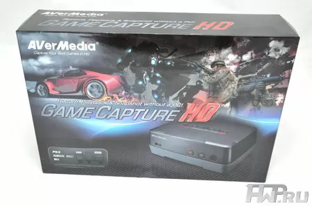 Упаковка AverMedia GameCapture HD