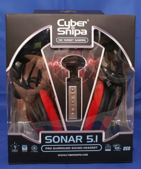 Обзор наушников Cyber Snipa Sonar 5.1 - звук вокруг