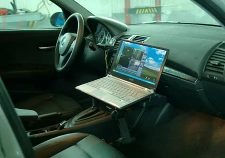 Ноутбук Sony Vaio TX в цифровом автомобиле
