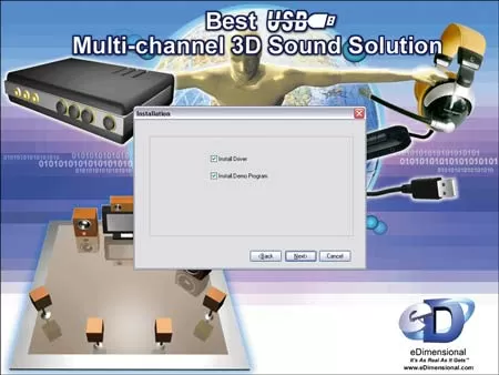Софт наушников Edimensonal Audio FX Pro 5.1