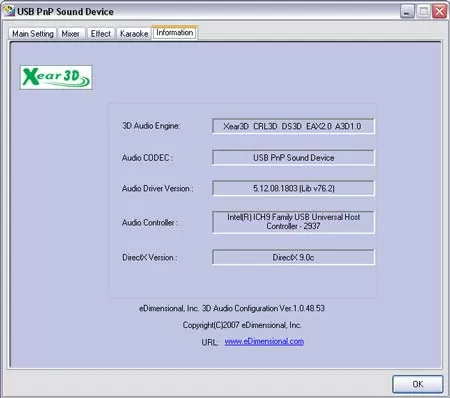 Софт наушников Edimensonal Audio FX Pro 5.1
