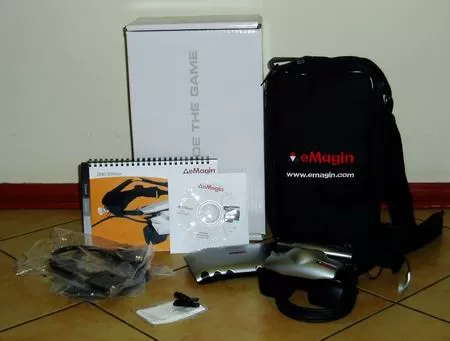 Комплектация шлема Emagin Z800
