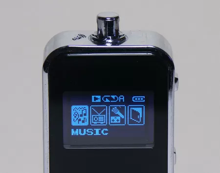 Меню MP3 плеера