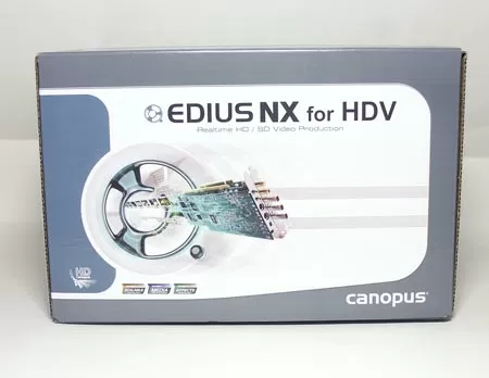 Упаковка Canopus Edius NX for HDV