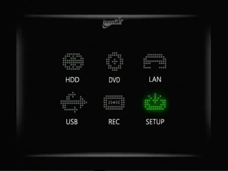 Меню iconBIT HD390DVD