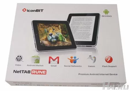 Обзор Android планшета iconBIT NetTAB RUNE - опасный игрок | hwp.ru