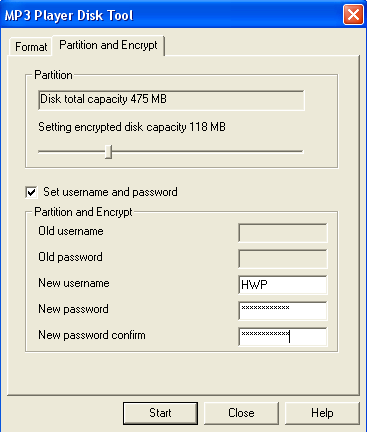 Утилита MP3 Disk Tool