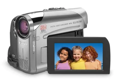 Видеокамера Canon Elura-100 с поддержкой HDV