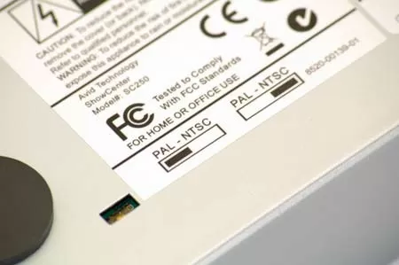 Переключатель PAL/NTSC