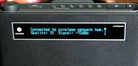 Экран Pinnacle SoundBridge Radio