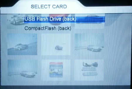 Меню Sandisk Photo Album