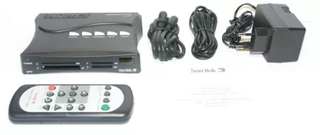 Комплект поставки Sandisk Digital Photo Viewer