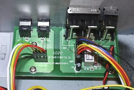 Разъёмы тюльпанчиков изнутри