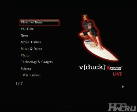 Интернет-сервисы v[duck] Xtreamer A211