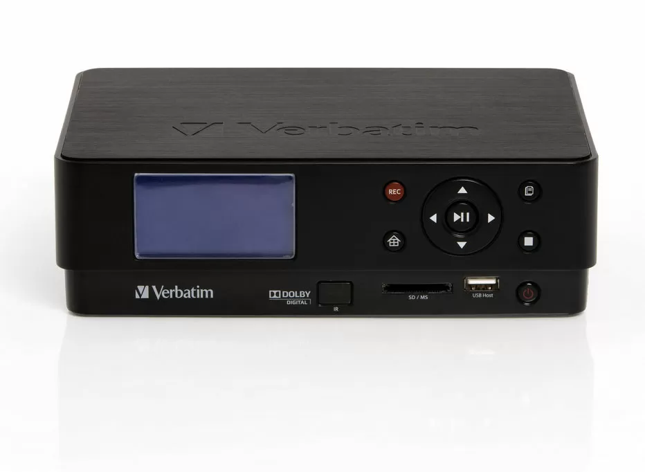 Verbatim mediastation hd dvr network multimedia recorder 500gb