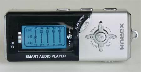 Эквалайзер MP3-плеера XDrum XD403