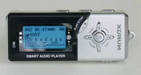 Экран MP3-плеера XDrum XD403