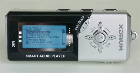 Экран MP3-плеера XDrum XD403