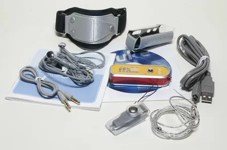 Комплект поставки MP3 плеера Xuke 600