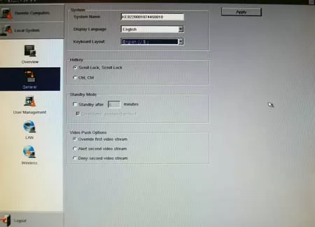 Меню Altusen KE8220