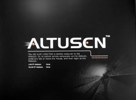 Меню Altusen KE8220