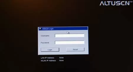 Меню Altusen KE8220