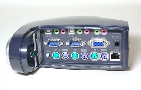 Порты KVM-переключателя Belkin OmniView