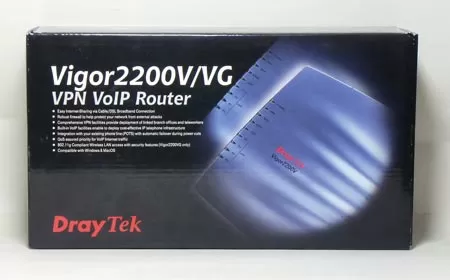 Упаковка Draytek Vigor 2200VG