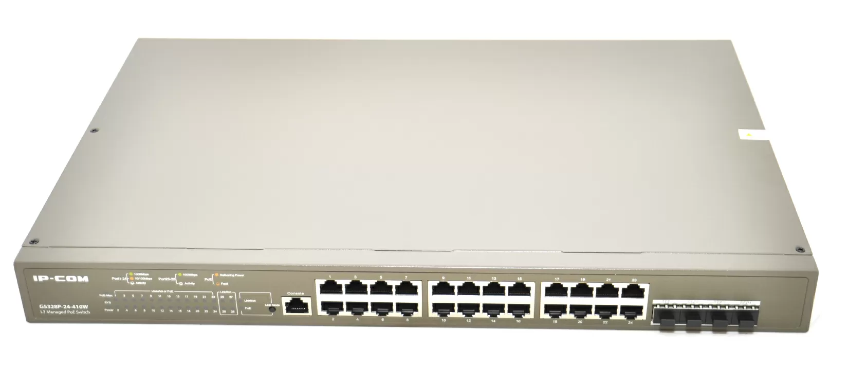 Изучаем особенности L3 PoE коммутатора IP-Com G5328P-24-410w | hwp.ru