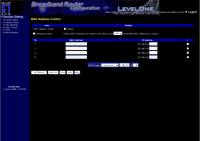 Настройки VPN-маршрутизатора Level One FBR-1417TX