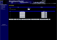 Настройки VPN-маршрутизатора Level One FBR-1417TX