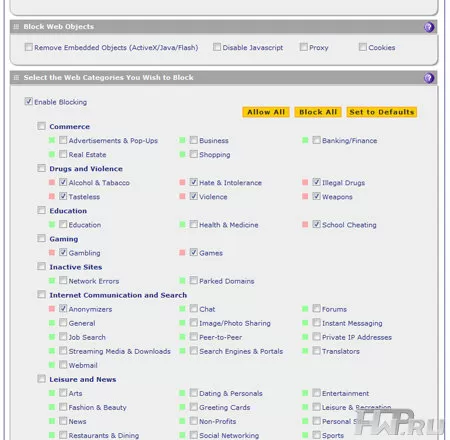 web-интерфейс
