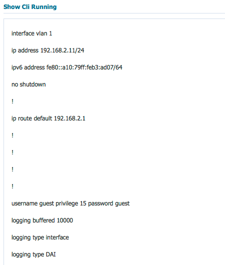 Статус CLI