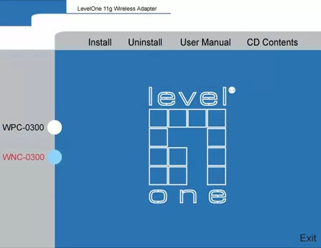 Инсталлятор Level One WNC-0300