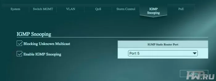 IGMP Snooping