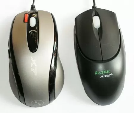 A4Tech X-750F и Razek Krait