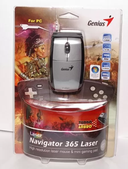 Упаковка Genius Navigator 365 Laser