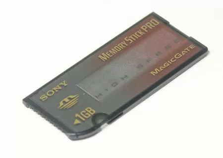 Карта памяти для фотоаппарата sony memory stick pro