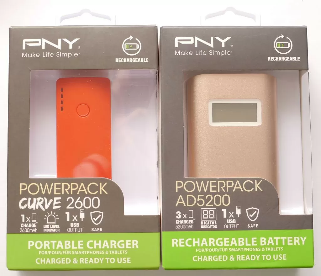 Обзор портативных зарядок PNY PowerPack Curve 2600 и AD5200 | hwp.ru