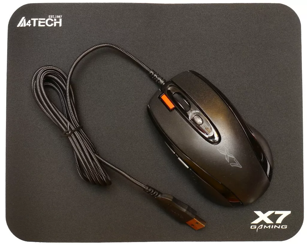 Обзор игрового комплекта из мышки и коврика A4Tech X-7120 | hwp.ru