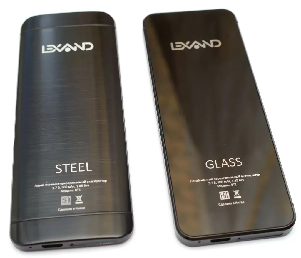 Обзор телефонов Lexand BT1 Steel и Glass | hwp.ru