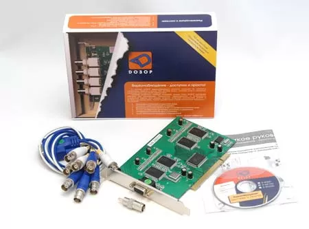 Комплект поставки плат наблюдения ДОЗОР